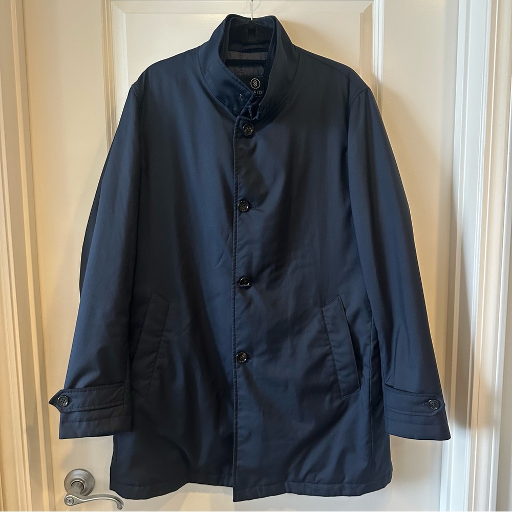 Schneiders Salzburg Dark Blue Trench Coat